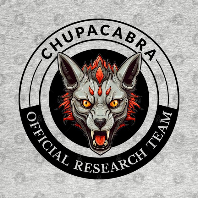 Chupacabra Official Research Team by mafiatees.intl